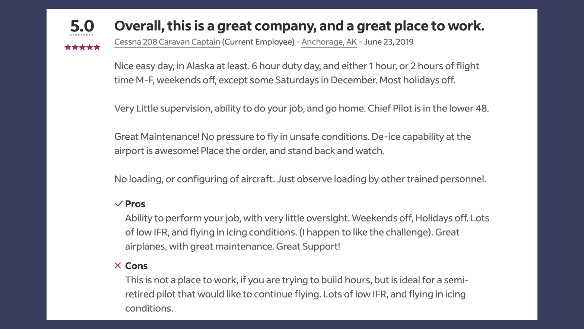 Alaska pilot careers
